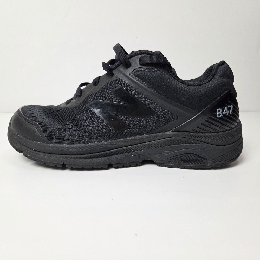 NEW BALANCE WOMEN'S 847 V4 Black WALKING SHOE SNEAKER BLACK SIZE 9.5‎
